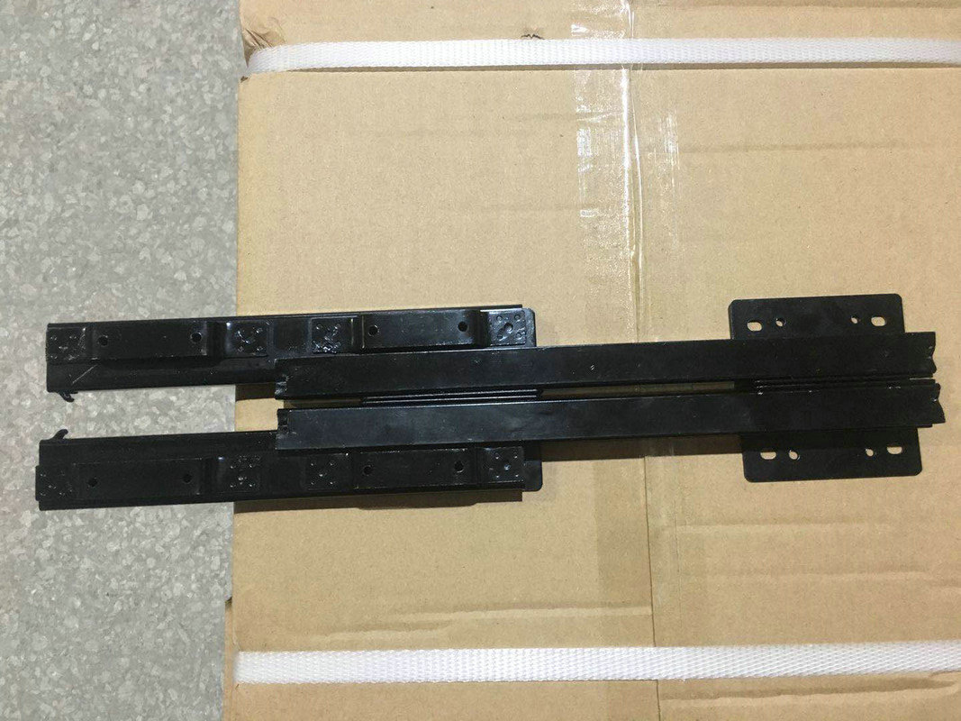 同步双排重型滑轨 抽油烟机双排滑轨 油烟机滑轨