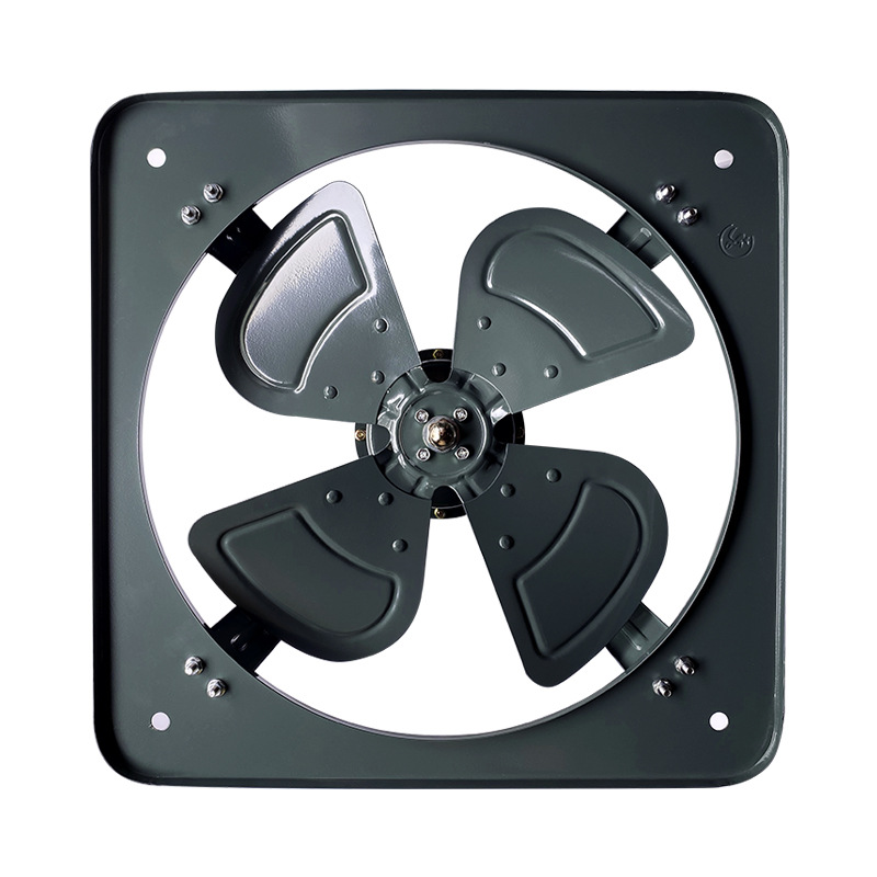 金羚16寸工业排气扇方形开敞式金属排风扇厨房酒店餐馆餐厅fa-40p