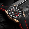 On behalf of U.S. Siegel megir Mens Watches multi-function Timing motion silica gel quartz motion watch On behalf of U.S. Siegel megir Mens Watches multi-function Timing motion silica gel quartz motion watch