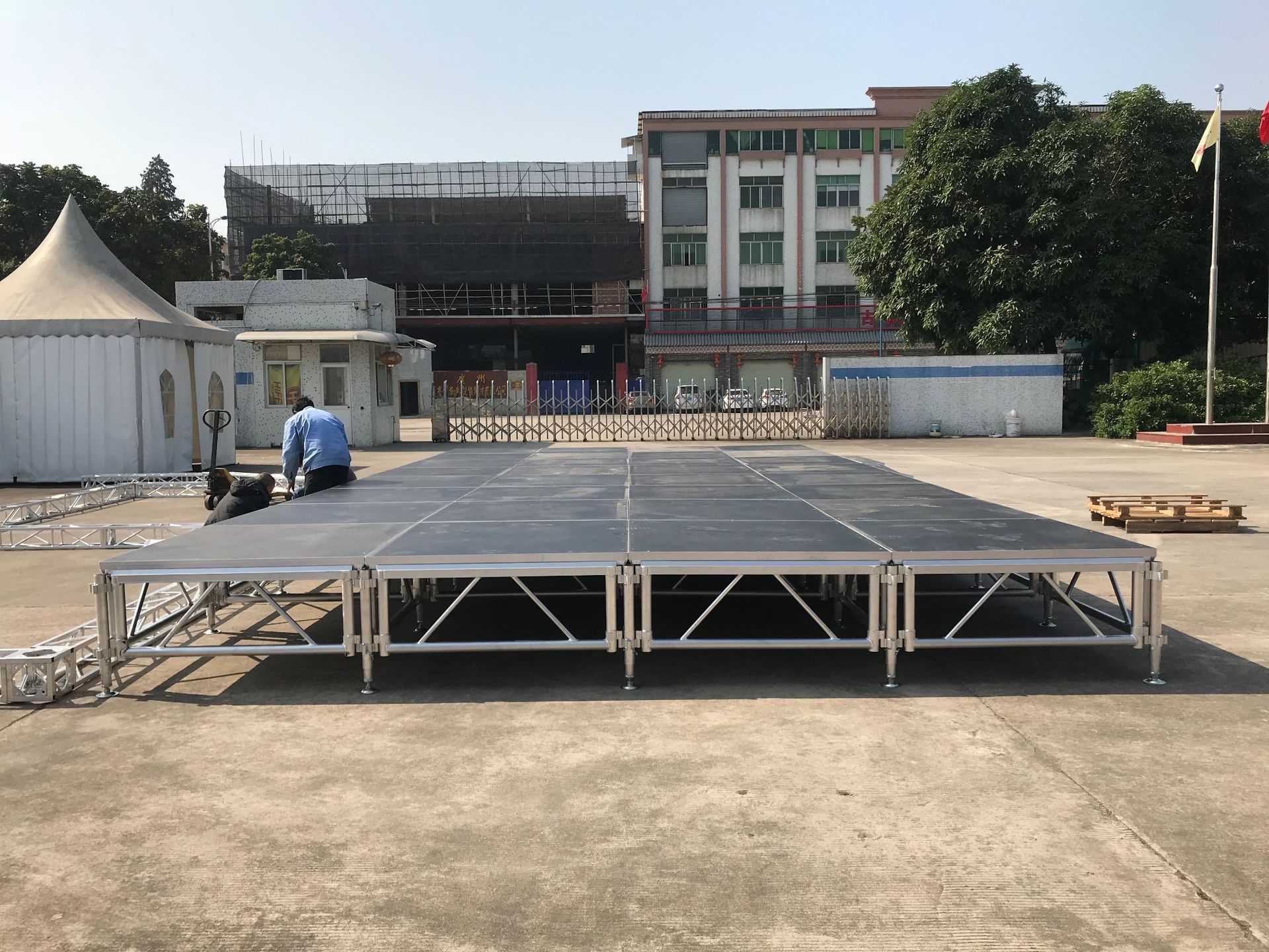 拉网舞台简易舞台婚庆舞台演出舞台 工厂源头欢迎各大贸易商合作-阿里