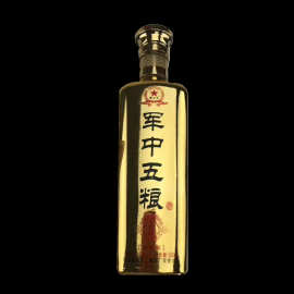 【军工王】军中五粮酒 老兵纪念白酒 52度浓香型 500ml/瓶 6瓶/箱