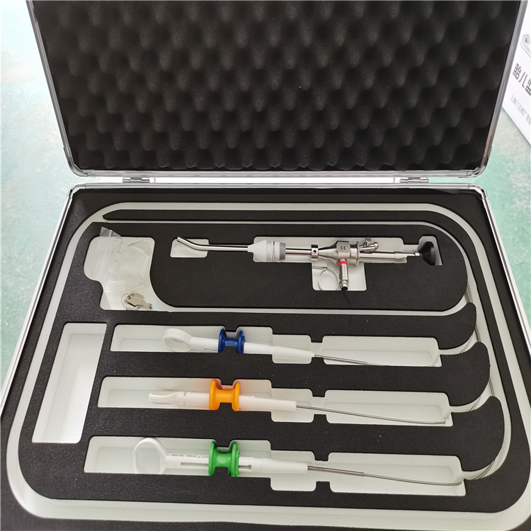 宫腔镜手术器械活检钳异物钳软性剪刀22度弯管宫腔镜检查镜