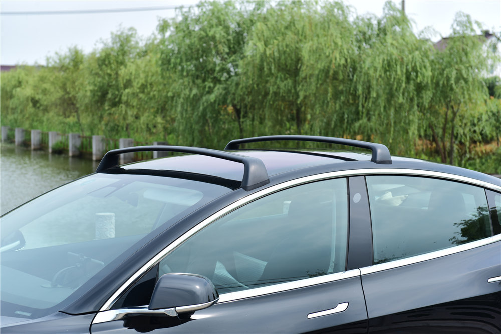 适用于tesla特斯拉model3和y铝合金车顶汽车行李架横杆车顶行李架