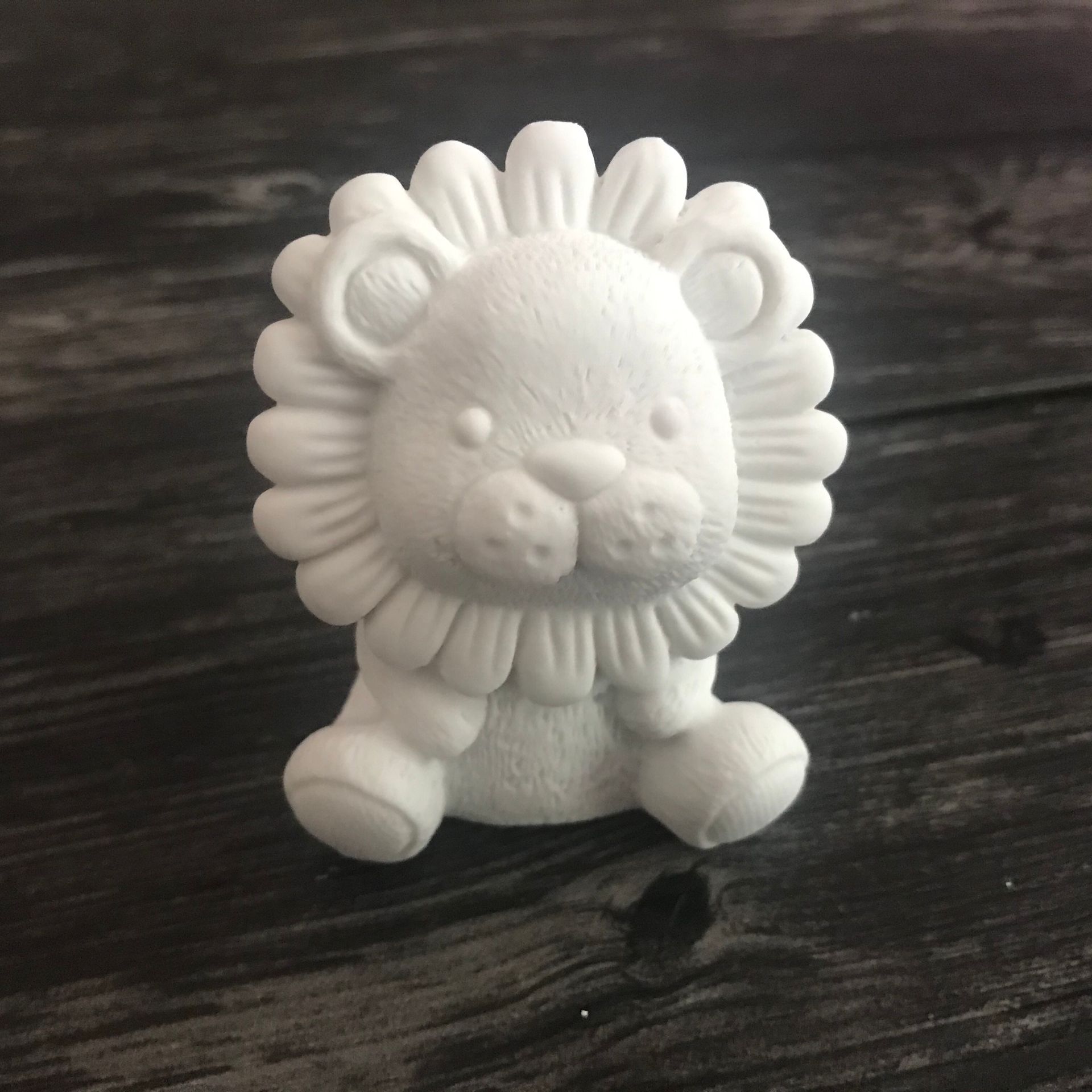 狮子硅胶模具香薰石膏摆件硅胶模具