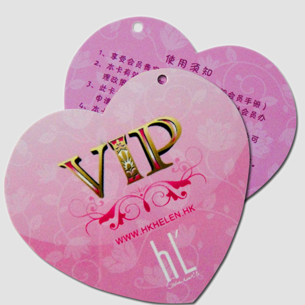 异形卡片定制 塑料磨砂pvc材质异形会员卡片 彩色印刷可背胶