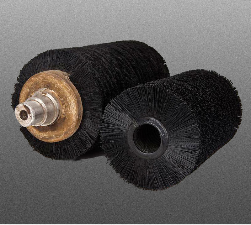 清洗线表面清洗毛刷 去毛刺除尘毛刷辊 耐磨尼龙丝毛刷辊 可定制