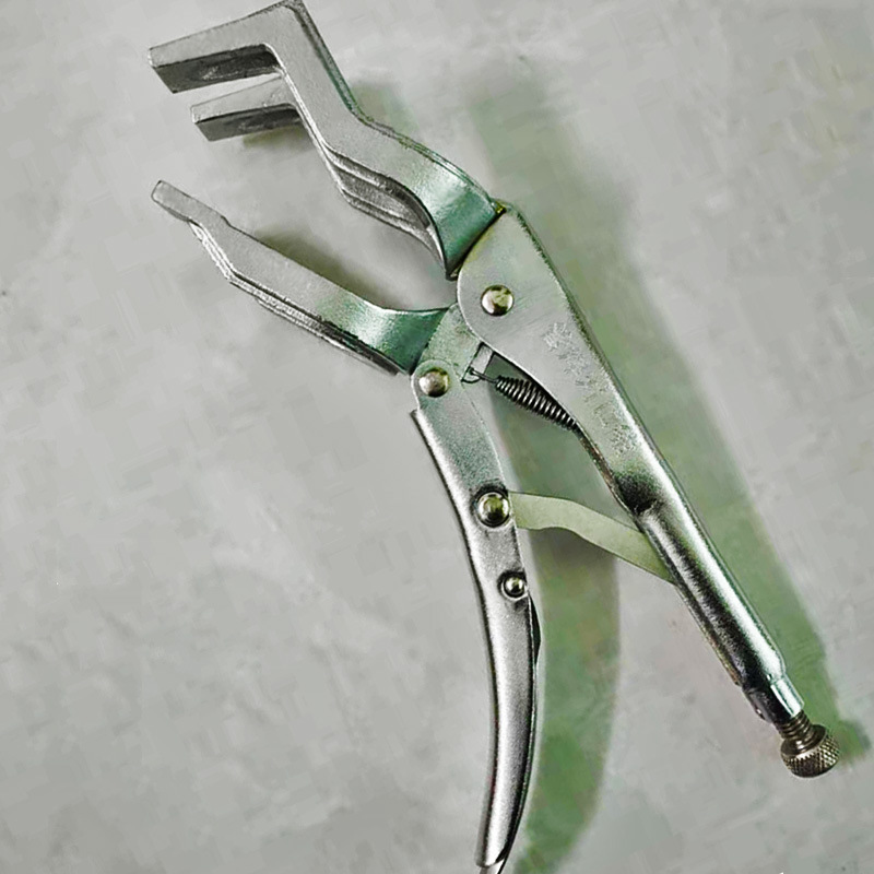 管子对口钳焊接时用夹持两段管子平板对口钳焊接大力钳管焊对接钳