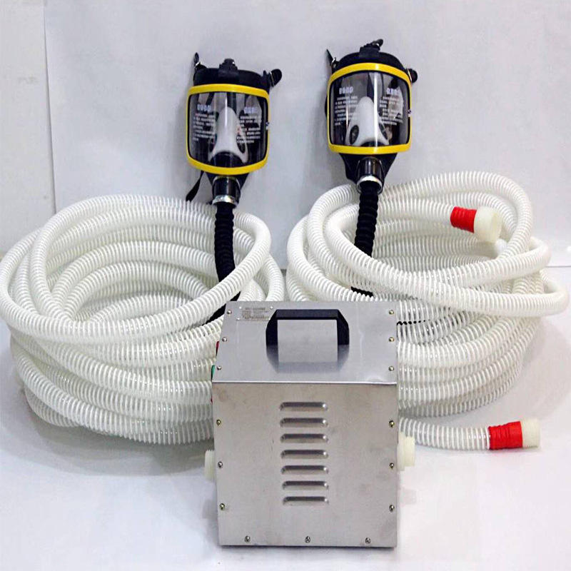 ahk2/4电动送风式长管呼吸器 矿用20米双人长管呼吸器型号全