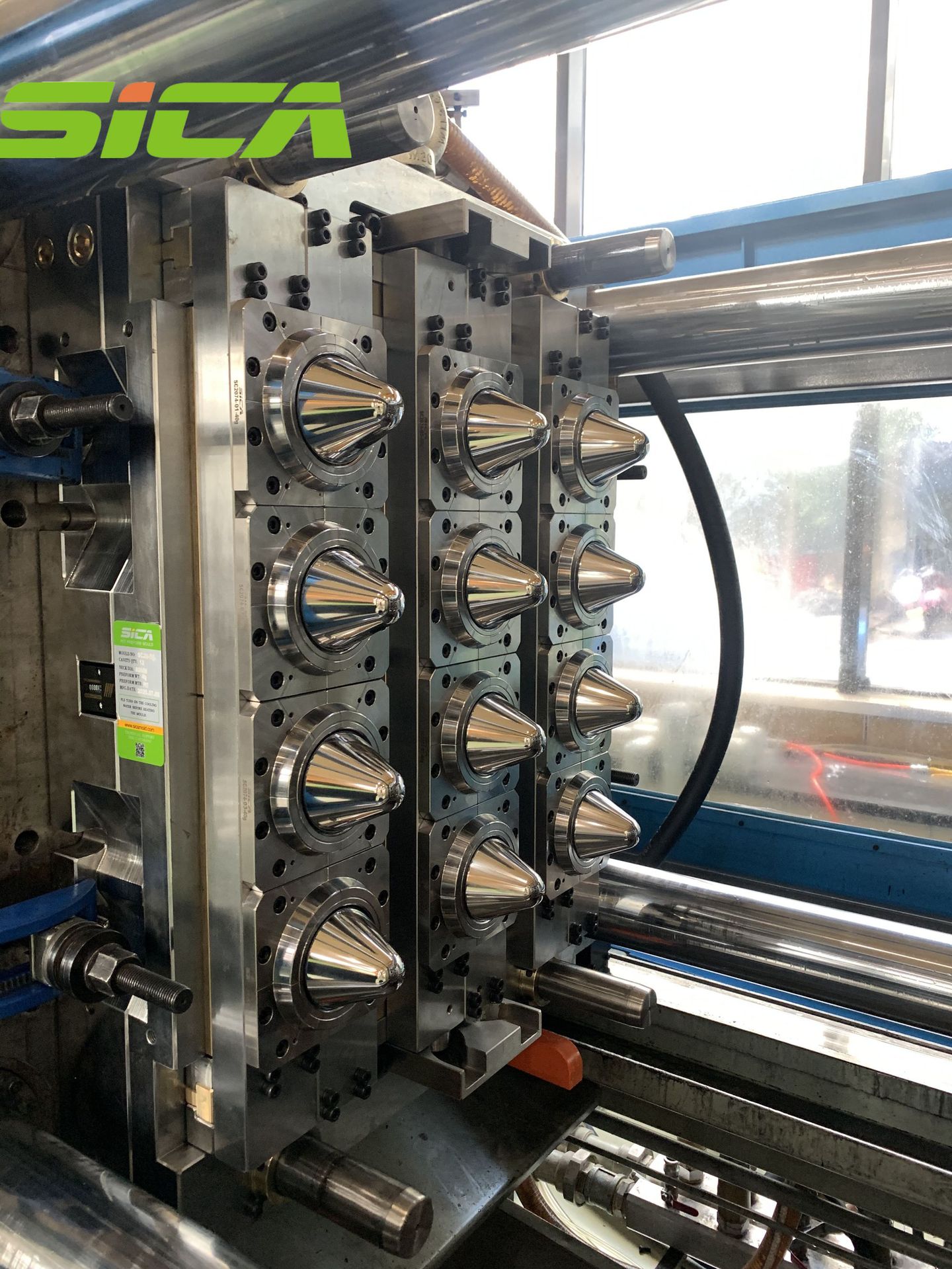 蜂蜜罐收纳罐易拉罐瓶坯模具 pet注塑管胚模具热流道气封大口径