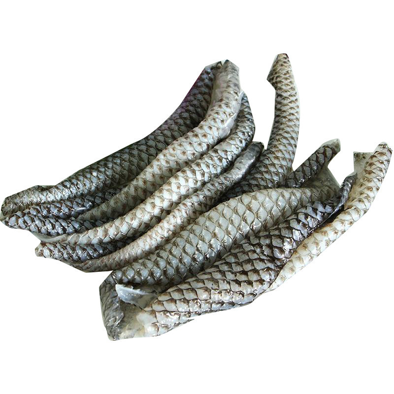 源晟泰鱼皮冷冻新鲜生罗非鱼鱼皮火锅凉拌鱼皮半成品1kg*10包/箱