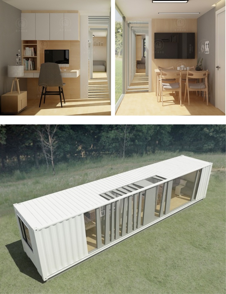 广东厂家 模块化集装箱房屋 民宿酒店自住集装箱房屋 预售定制化