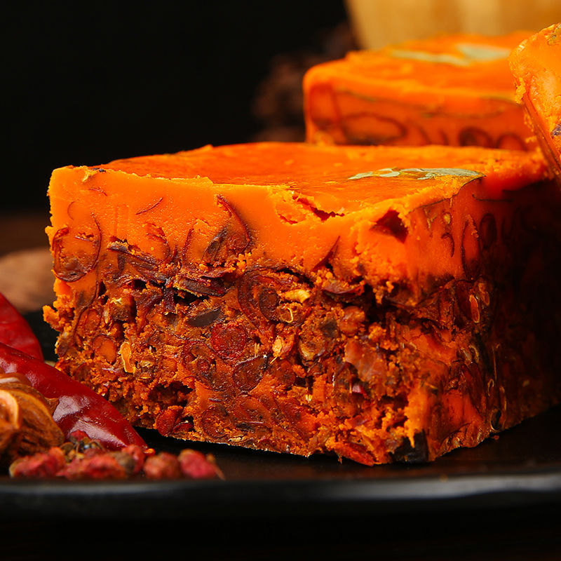 重庆牛油火锅底料麻辣微辣500g川渝香锅冒菜串串调料批发红油