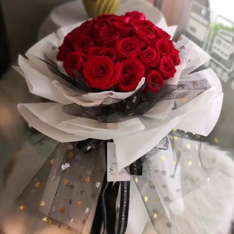 赫本纱 包花纱网玫瑰鲜花包装纱花束包装纸材料网纱花艺资材