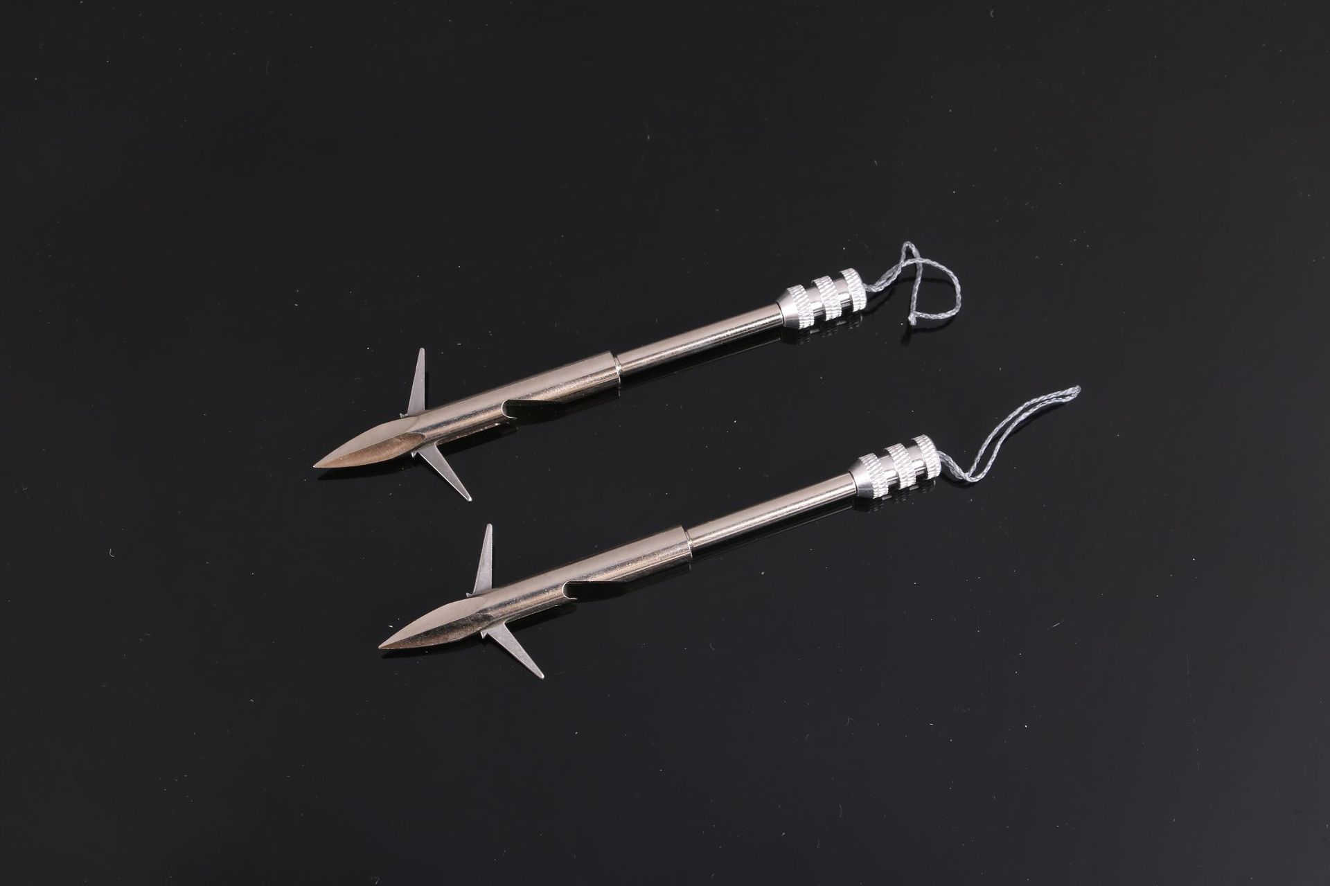 射鱼器射鱼套装凹槽短飞鲨头鱼镖短款弹弓射鱼子弹镖飞鲨镖猎鲲镖