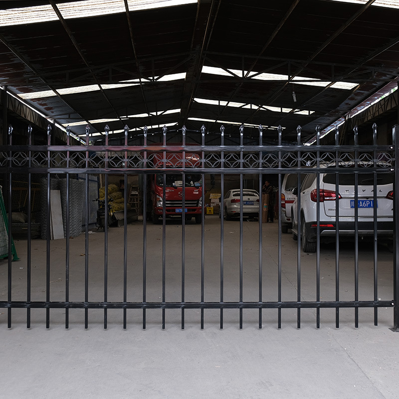 批发锌钢护栏小区别墅围墙护栏庭院栅栏防护栏铁艺防护栏