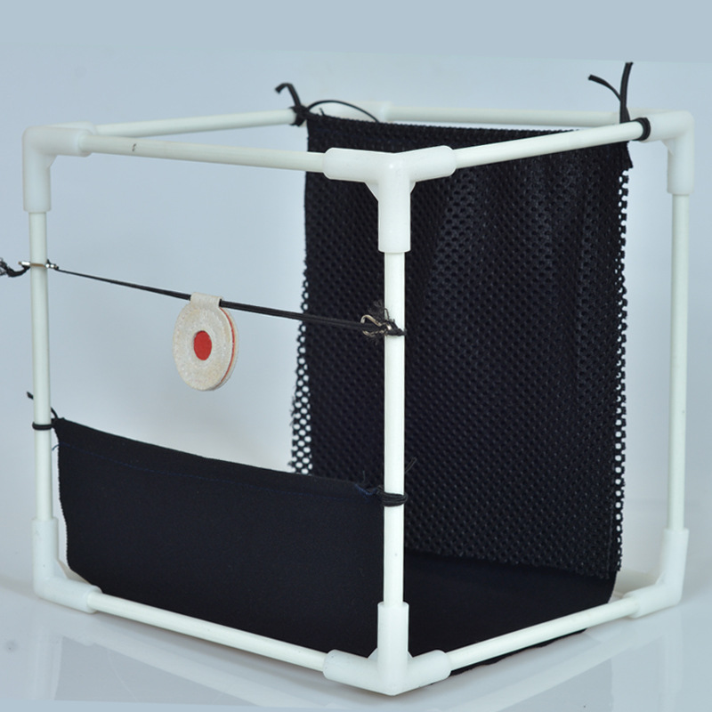 弹弓竞技专用靶箱回收钢珠室内外弹工靶高回弹布玻璃纤维材质包邮