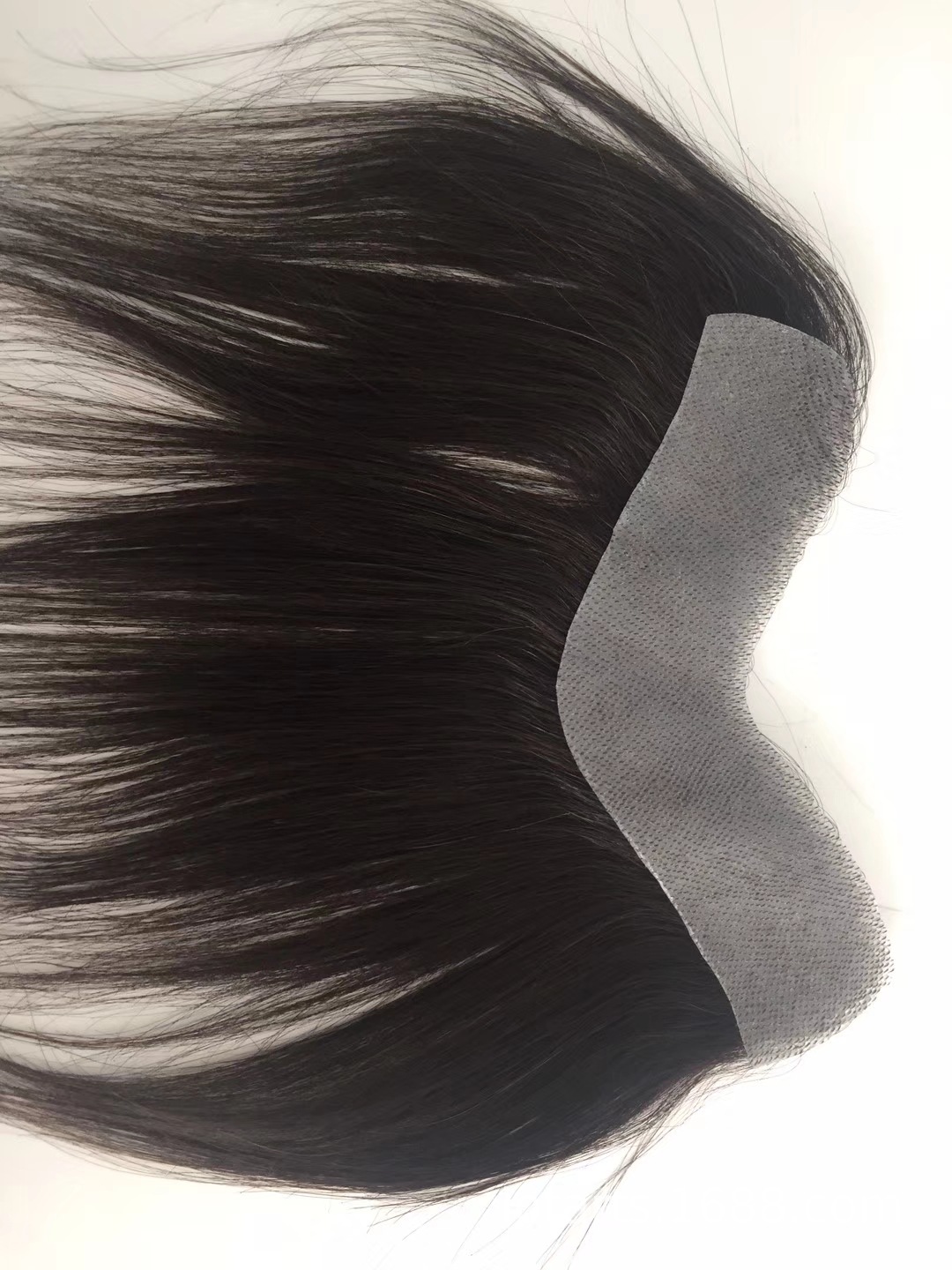 发际线前额补发 薄皮子发际线补发 v型前额真人发补发 现货可剪裁