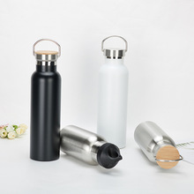 美式大口运动瓶304不锈钢大容量保温杯创意简约外运动瓶厂家批发