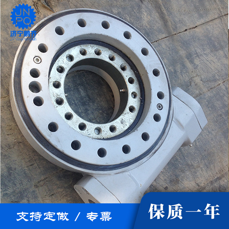 鹏齐回转支撑驱动蜗轮蜗杆减速机驱动总成成套回转装置机构