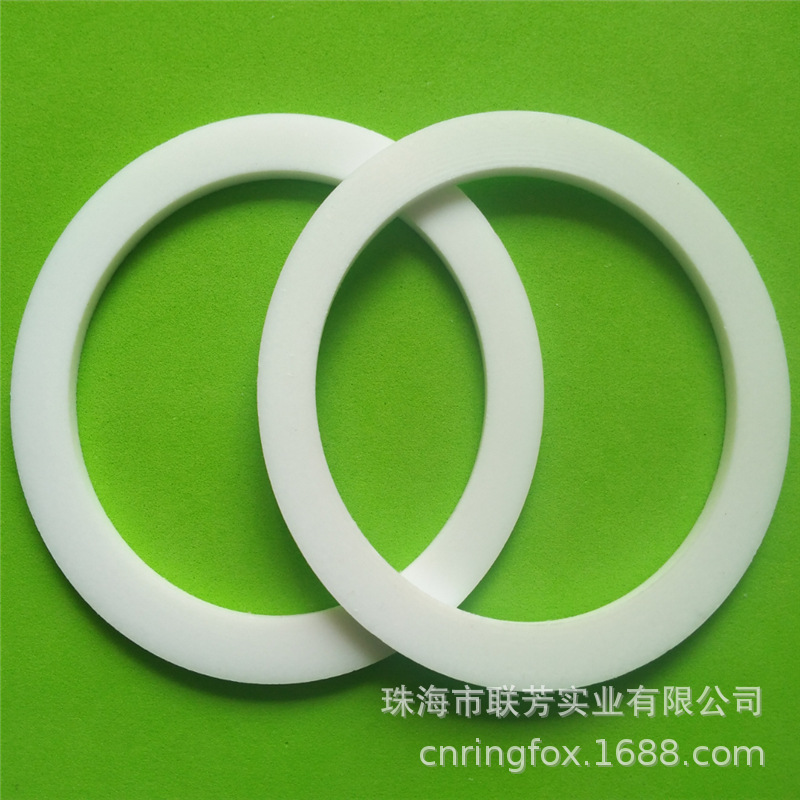 供应废水处理设备耐高温铁氟龙垫圈 耐酸碱塑料王密封圈 平价包邮