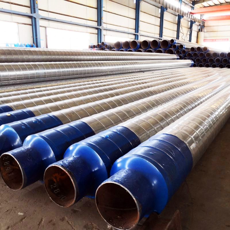 架空白铁皮保温防腐管 镀锌热水架空防晒管道 镀锌铁皮保温管