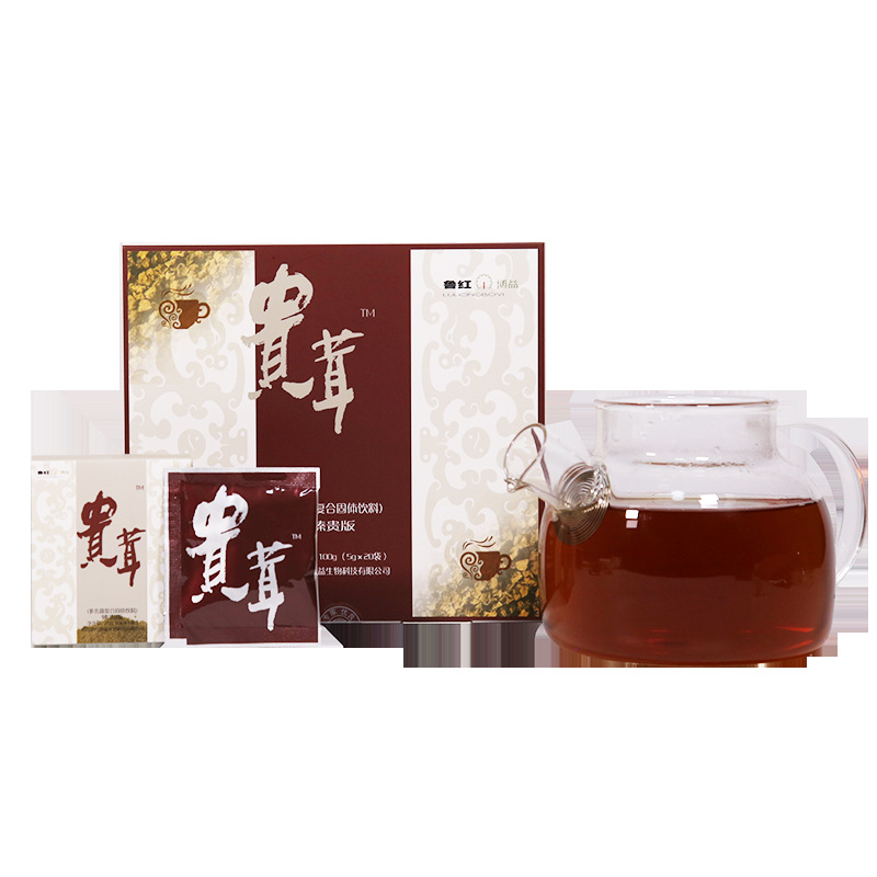 多孔菌复合固体饮料 原材料源于俄罗斯西伯利亚 航天食品技术提纯