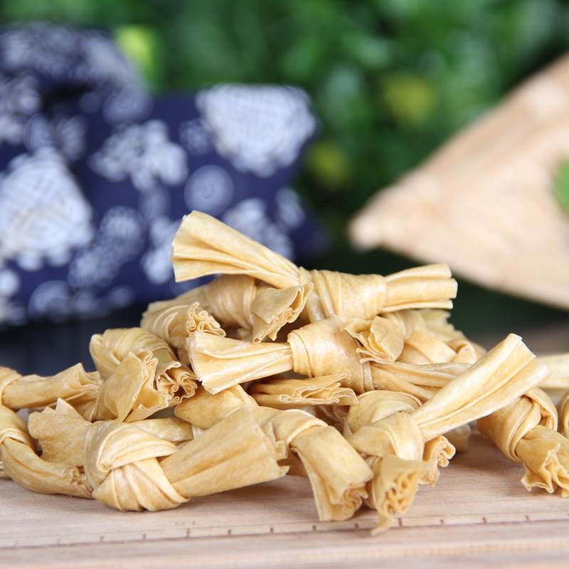 腐竹结豆结豆扣豆制品干货人造肉豆皮麻辣烫火锅食材炸串散装