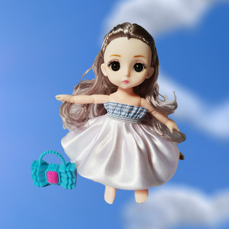 叮小马16厘米公主娃娃13关节6寸摆地摊过家家女孩高档玩具