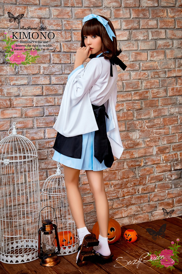 漫展cosplay动漫女装桔梗日系角色扮演和服初音打歌女巫一件代发