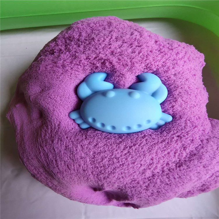 太空棉花沙魔幻拉力沙儿童益智diy创意沙玩具沙散装彩沙厂家直销