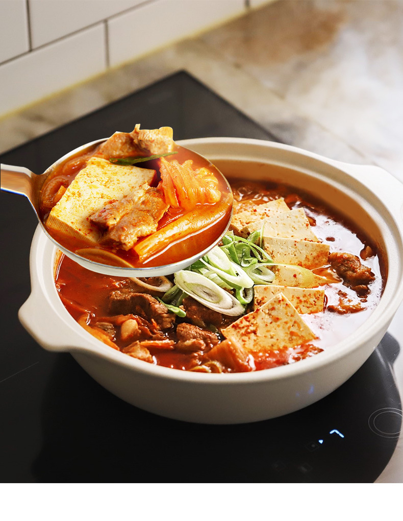 小伙子辣白菜泡菜汤460g*20大酱汤即食韩国速食豆腐汤整箱批发