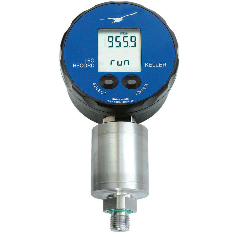 供应keller leo record记录型数字压力表 数显真空压力表