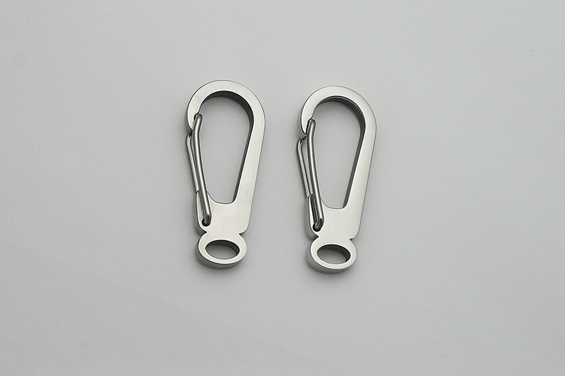 304不锈钢快挂钥匙扣定制五金饰品箱包弹簧扣狗扣绳扣汽车挂件