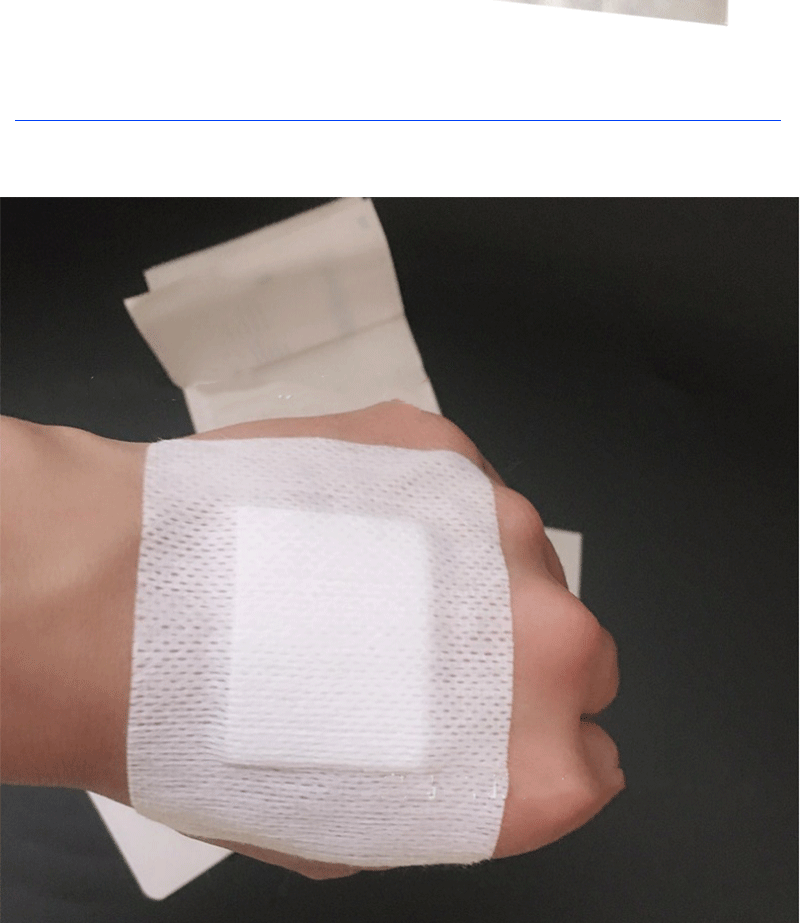 批发销售一次性敷料贴 伤口护创贴 无纺布材质 急救包配件 6*8cm