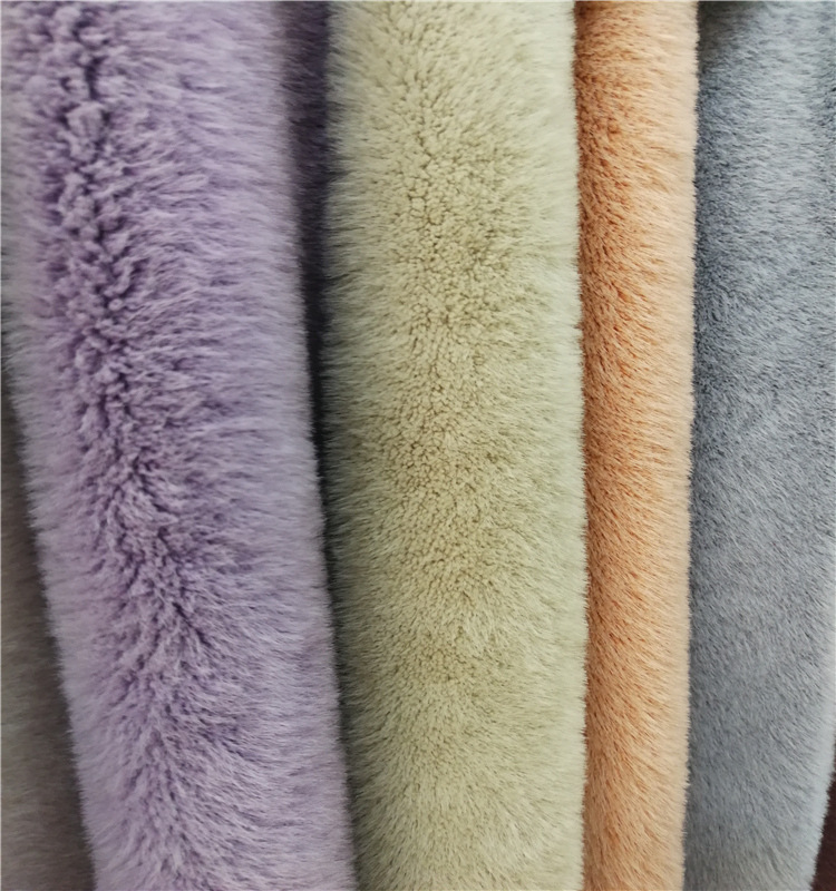 新款现货丹麦绒 貂毛绒 仿貂绒精品女装外套毛绒面料