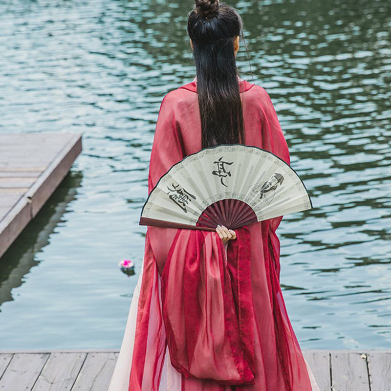 侠客汉服女古风红颜古装夏季魏晋风飘逸仙气中国风超仙齐腰大袖衫
