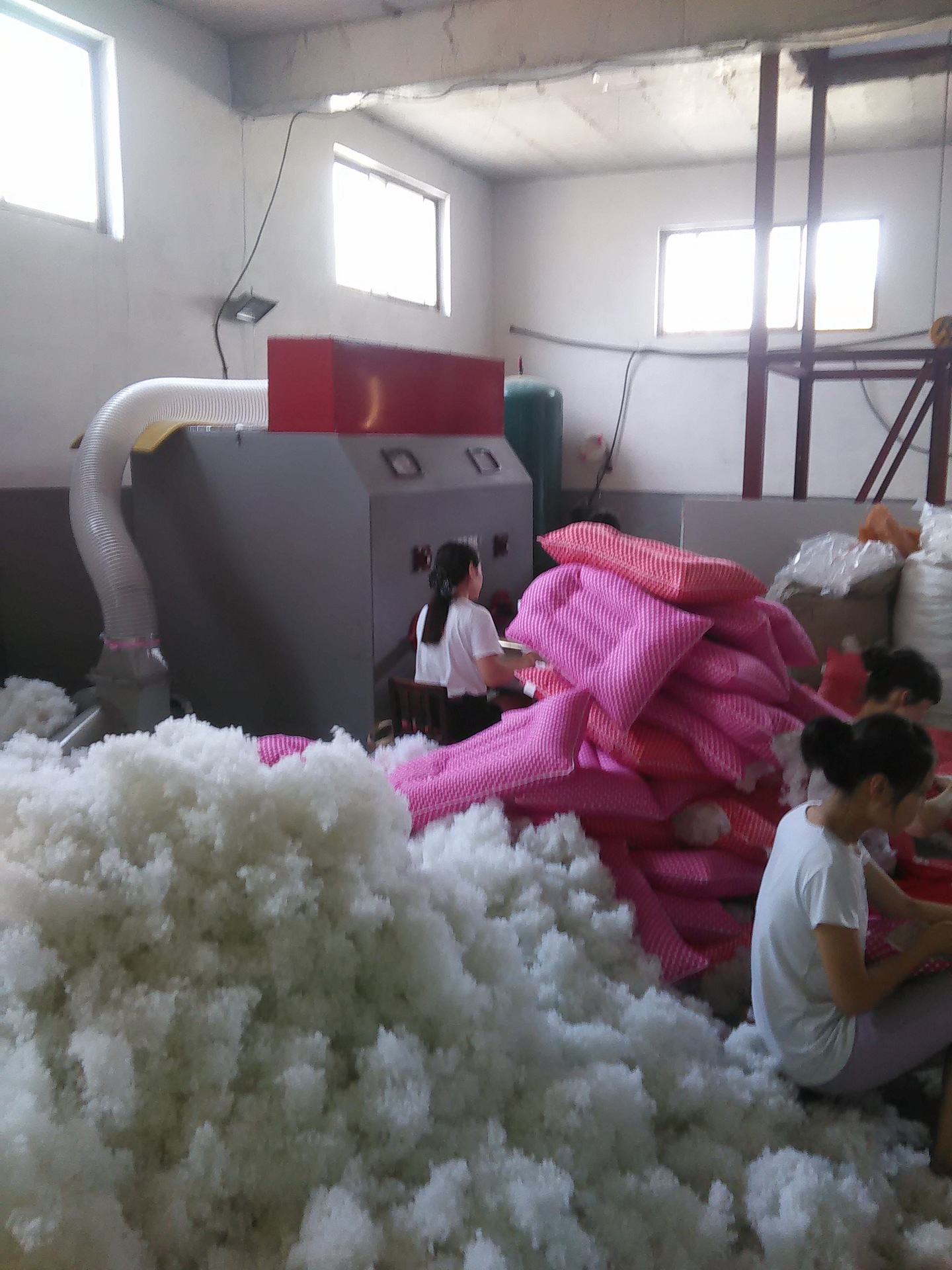 双工位充棉机 狗窝枕芯充棉机大小玩具填充机电磁阀质保一年不贵