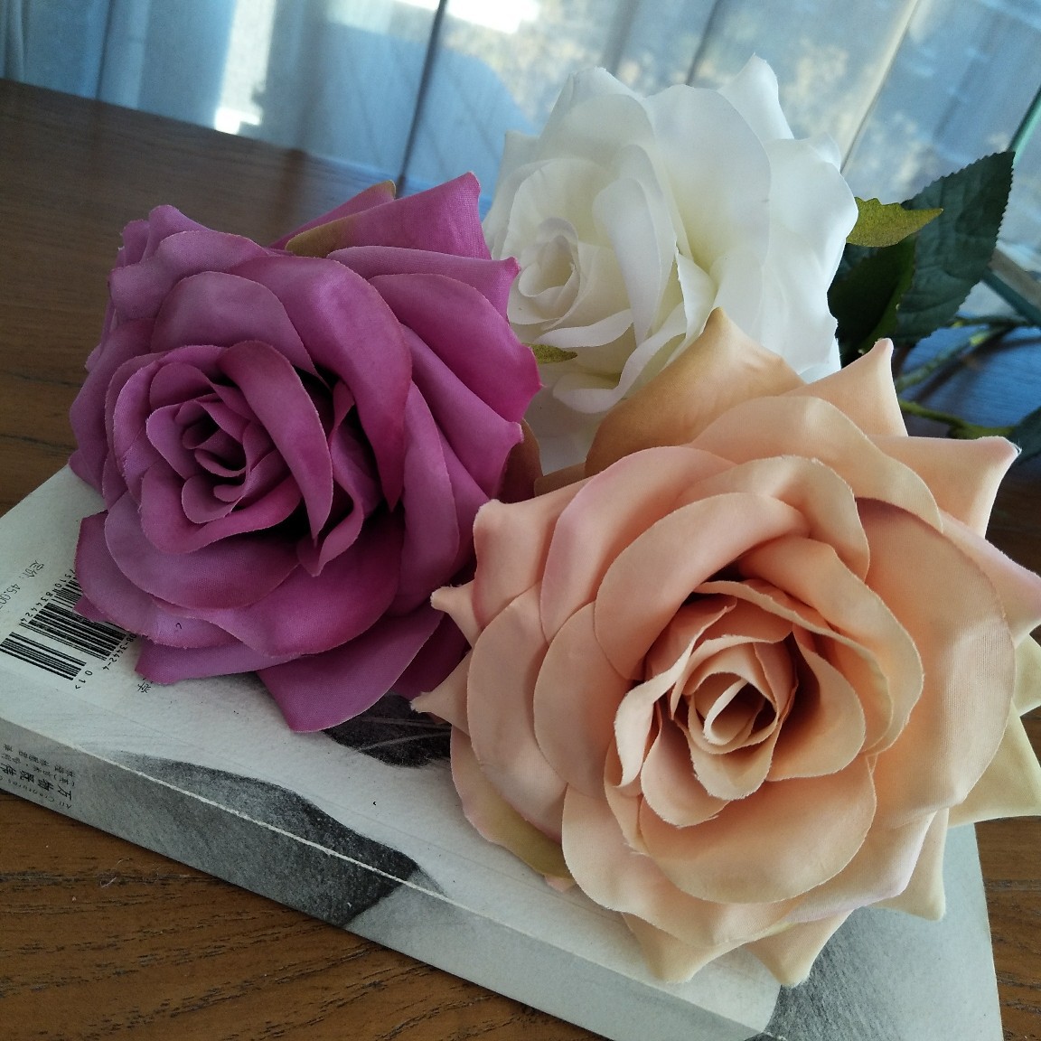 毛布卷边玫玫瑰花仿真花家居样板间装饰 婚庆拍照道具假花-阿里巴巴