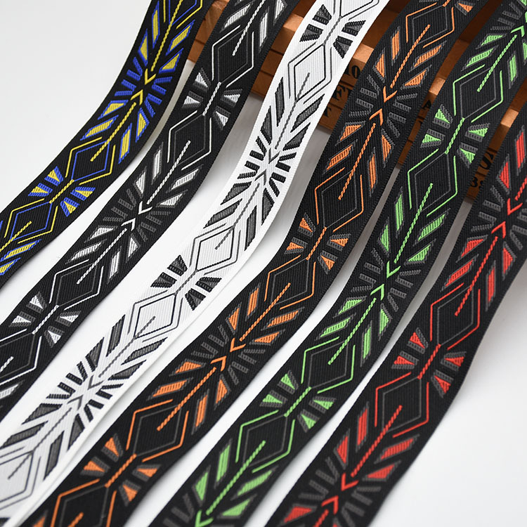 5cm民族风织带提花菱形箭头形状装饰带服装辅料包边