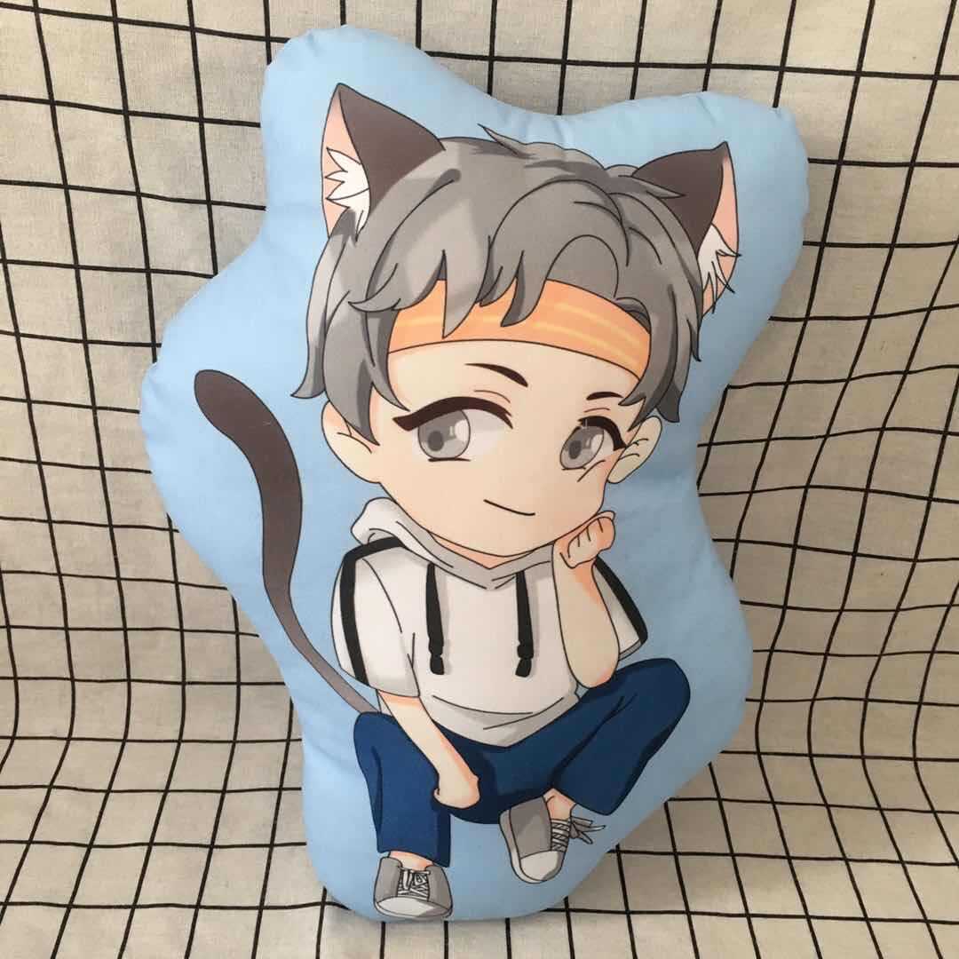 动漫现货撒野抱枕蒋丞q版靠垫顾飞沙发垫午睡枕钥匙扣挂件代发