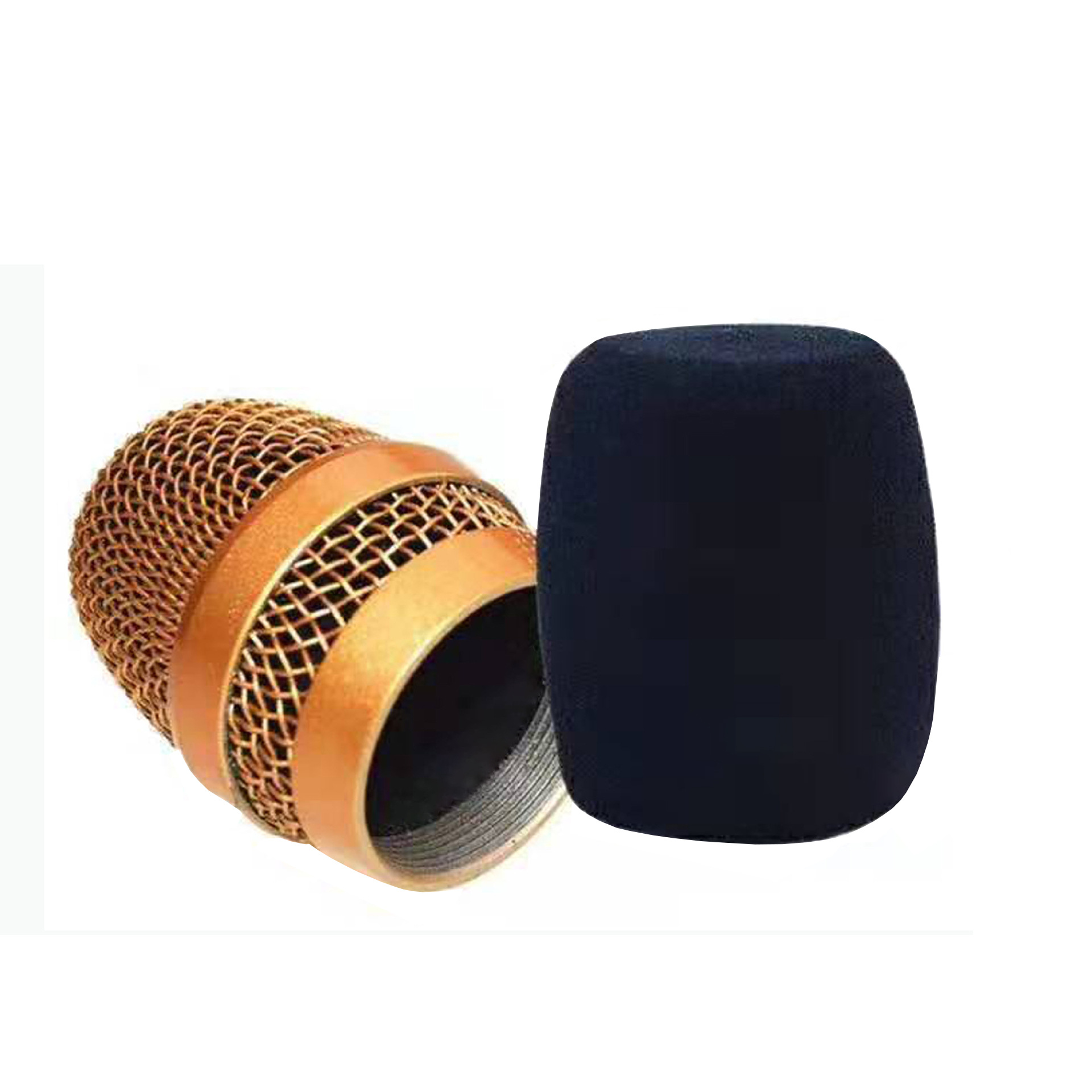 无线麦克风内海绵套话筒网罩内海棉ktv麦克风防喷网罩咪罩内棉