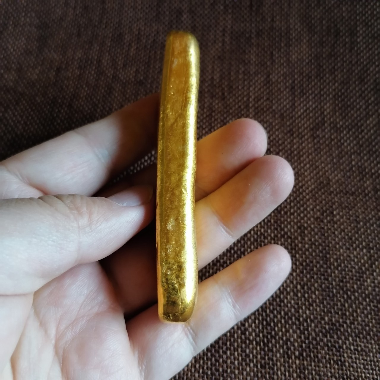 仿古古董古玩金锭 康熙四年造寿字金锭金条金元宝 厂家批发