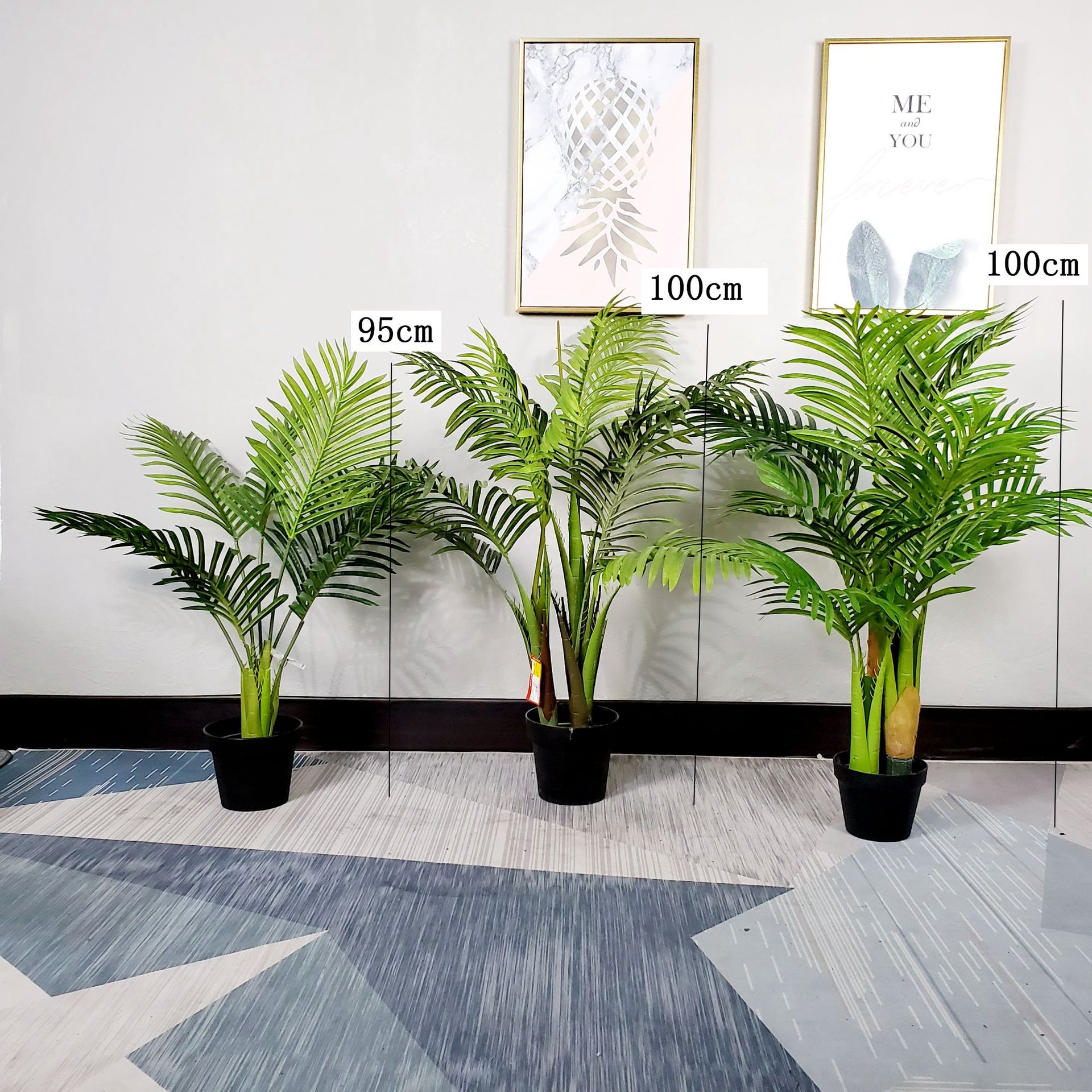 仿真小葵树盆栽 酒店商场桌面仿真植物 定做假绿植 人造天竺葵