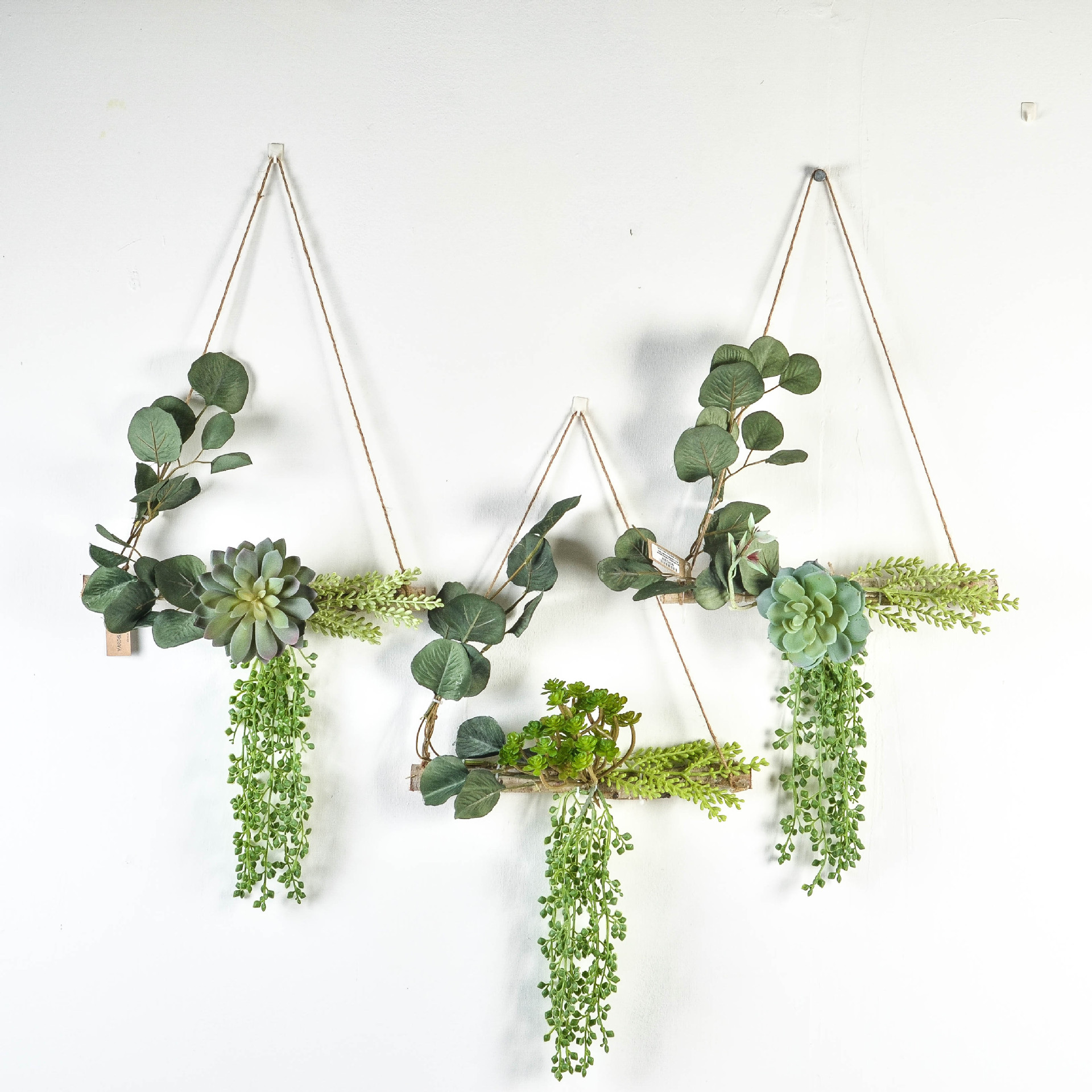 仿真植物多肉壁挂墙面装饰家居创意 墙体墙壁花餐厅个性挂饰