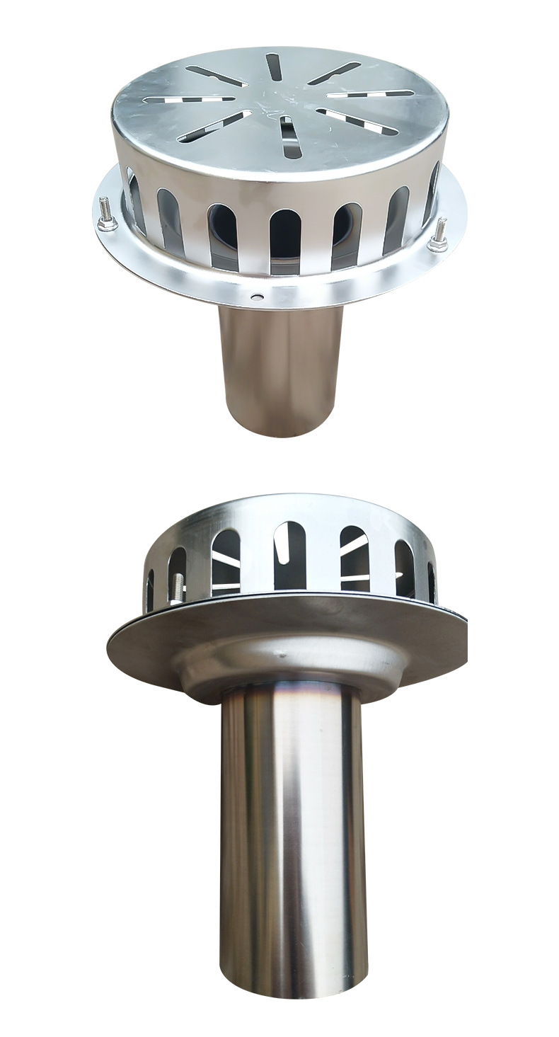 供应87型雨水斗 dn100 不锈钢87型雨水斗 重力雨水斗 不锈钢地漏