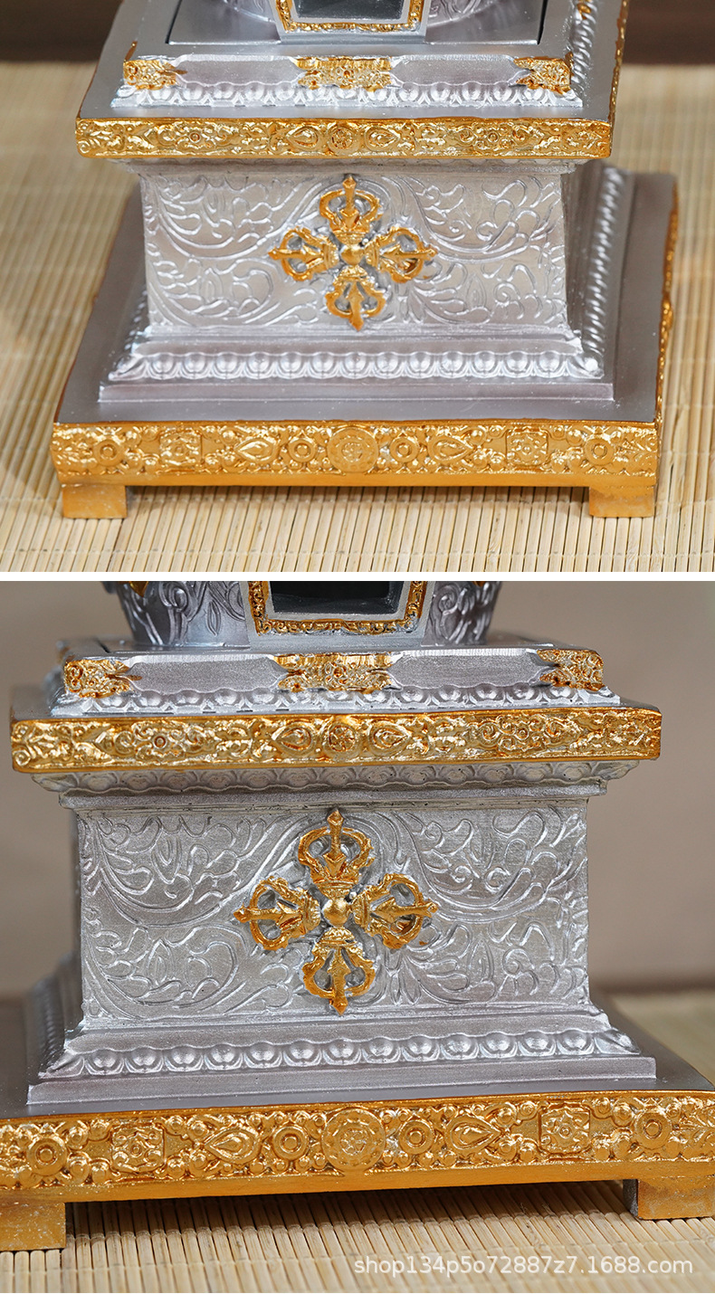 煨烟炉烟供炉家用供佛藏式塔型食子香炉烟供盘施食香薰炉煨桑炉