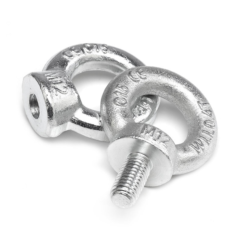 镀锌吊环螺丝吊母环形螺母吊耳螺栓m6/m8/m10/m12/m14/m16