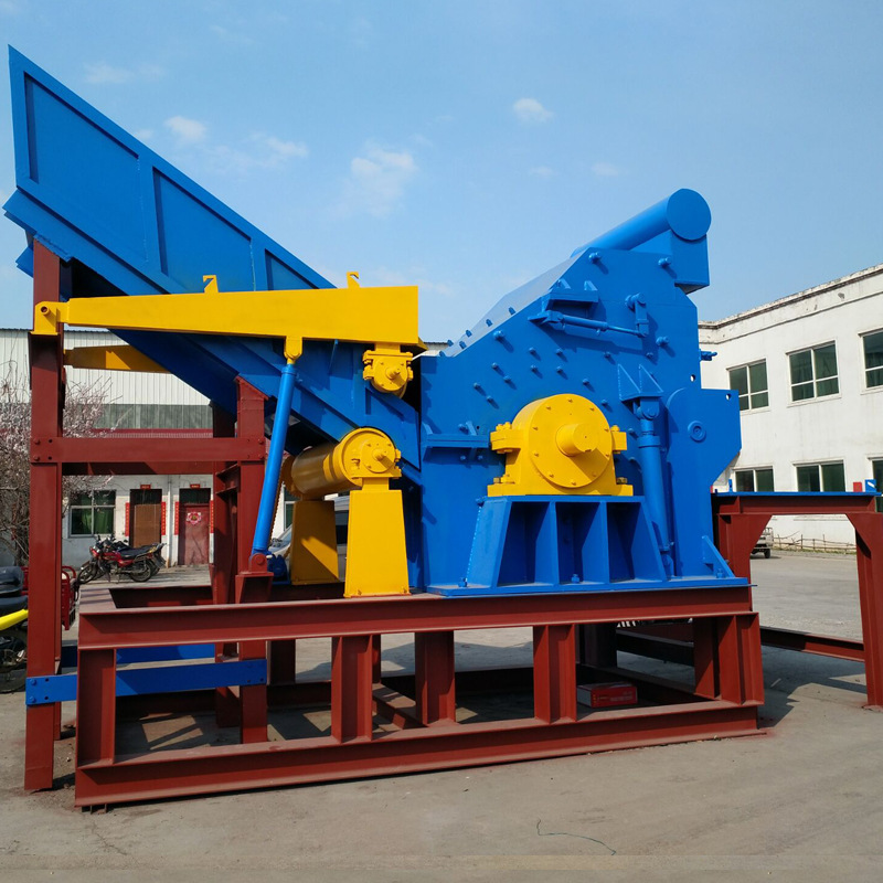 源德小型易拉罐破碎机餐厨垃圾粉碎设备废旧金属破碎机