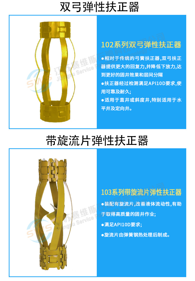 加工定制 是 货号 100系列单弓弹性扶正器 品牌 赛维斯 型号 100系列