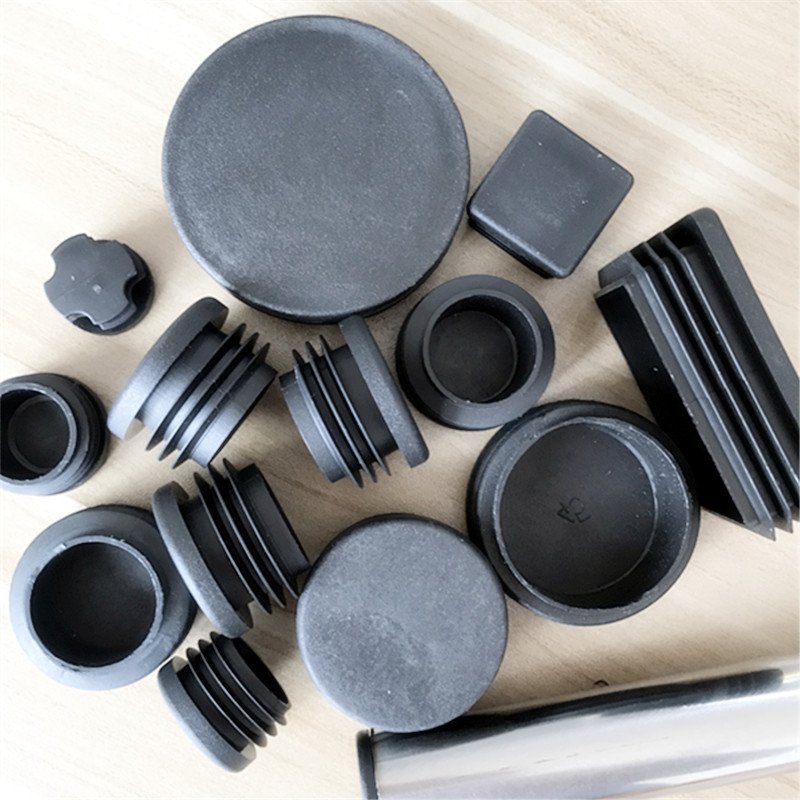 管塞塑料圆管塞塑料堵头桌腿防滑脚垫不锈钢塑料内塞家具塑料脚垫